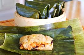 banana leaf cooked rice